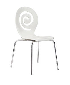 Стілець барний Лев фанера / хром . є кольори