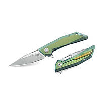 Bestech Knife Ніж складаний SHRAPNEL Green and Gold BT1802B