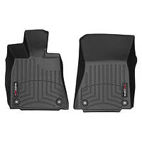 Передние коврики Lexus IS 2013- 2WD/RC 2015- с бортиком, черные WeatherTech 446241