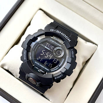 Годинник CASIO G-Shock GBD-800-1BER наручний спортивний водостійкий з секундоміром, підсвіткою і крокоміркою