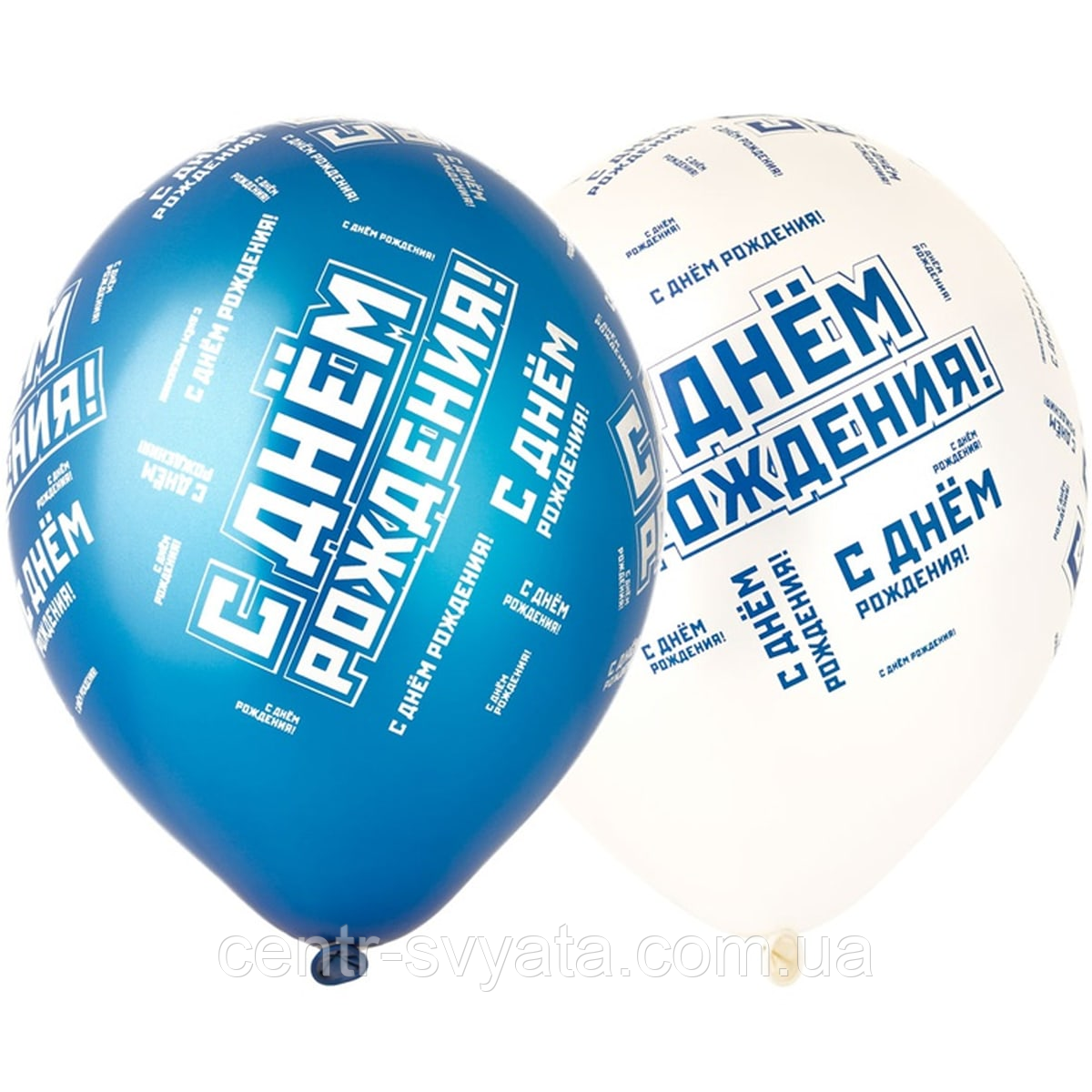 Латексна кулька BELBAL 12"(30 см) Чоловічий стиль метталік
