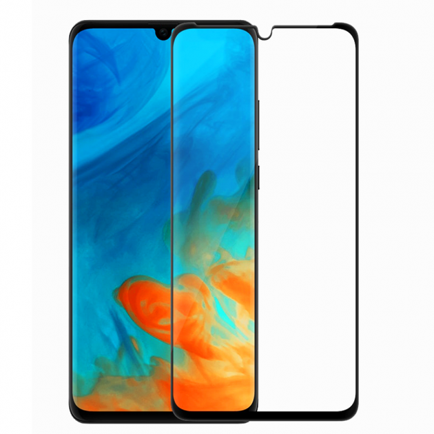 Захисне скло 3D Full Glue Premium для Huawei P30 Pro Black