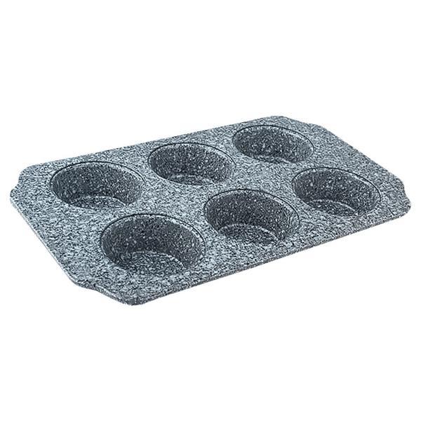 Форма для кексів, гранітне покриття MAESTRO 6 шт 305 х 185 х 35 мм 1128-6, фото 1