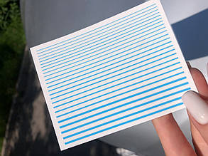 Гнучка стрічка блакитна