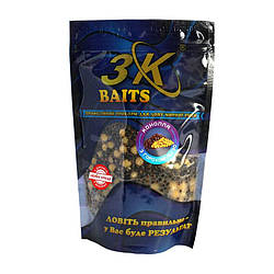 Прикормка 3Kbaits Коноплі з кукурудзою 70/30, 400 г