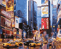 Картина по номерам "Мегаполис" 40*50 см картина для рисования Номерные раскраски Полный Набор
