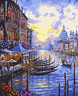 Картина по номерам "Венеция" 40*50 см картина для рисования Номерные раскраски Полный Набор