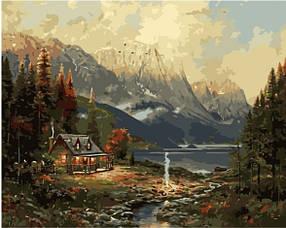 Картина по номерам "Загадочный пейзаж" 40*50 см  картина для рисования