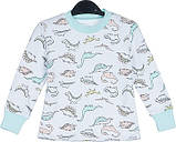 Дитяча піжама "Динозаври"(кофта+штани) ТМ СюЗаНа, фото 2