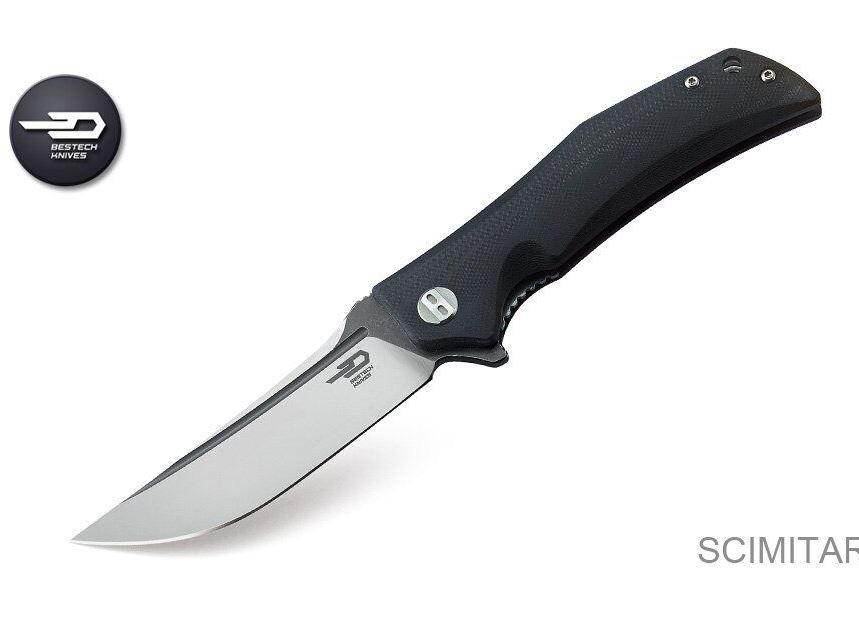 Bestech Knife Ніж складаний Scimitar Black BG05A-2