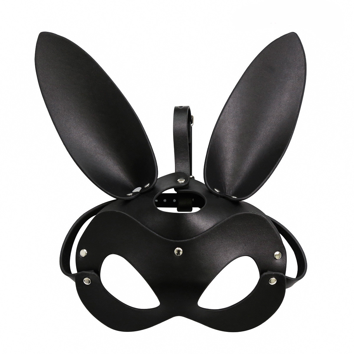 Маска з вушками зайчика кролика WildRabbit BDSM фетиш атрибутика для вечірки і рольових ігор