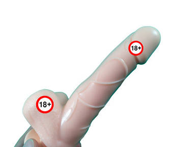 Фалоімітатор Adour 15 середній фалос на присоску вагінальний анальний