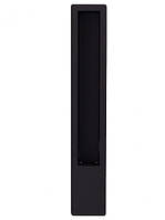 Дверна ручка для розсувних дверей Pamar MN 1098 Z E 228 чорний матовий (Італія)