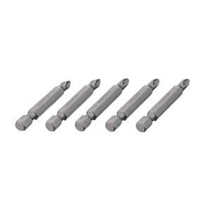Комплект викруткових насадок PH2 1/4"*50 мм, ACR, S2, пак. 5 шт., STORM INTERTOOL VT-0202, фото 2