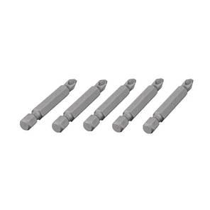 Комплект викруткових насадок PZ2 1/4"*50 мм, ACR, S2, пак. 5шт., STORM INTERTOOL VT-0204, фото 2