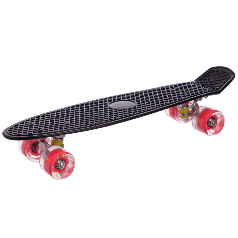 Пенні борд Penny Board круїзер пластиковий зі світними колесами 22" SP-Sport SK-5672-5