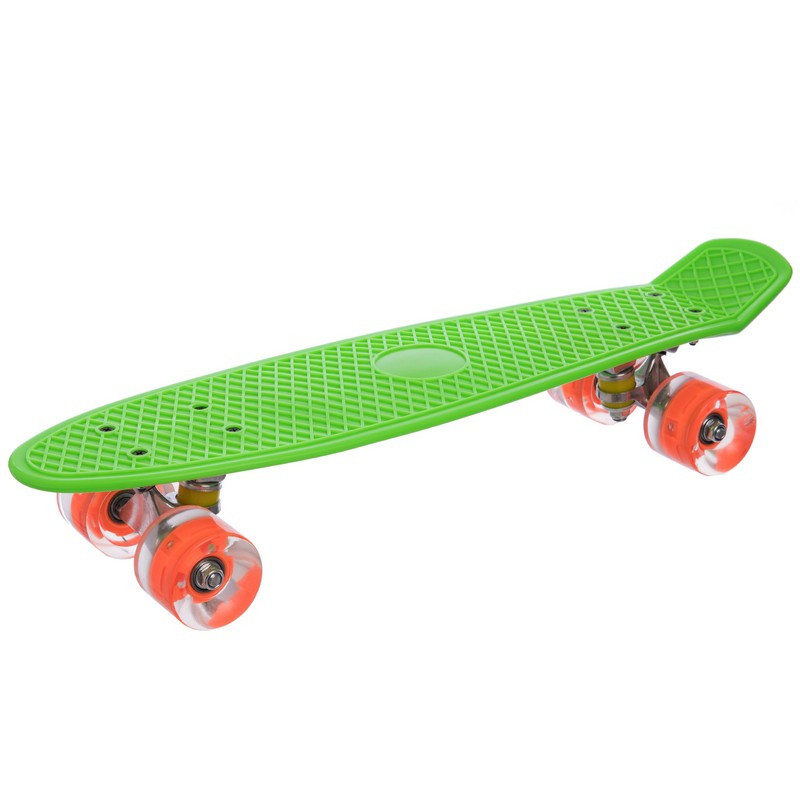 Пенні борд Penny Board круїзер пластиковий зі світними колесами 22" SP-Sport SK-5672-7