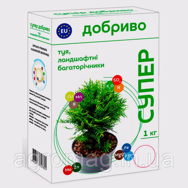 Добриво СУПЕР для туї 1кг