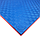 Татамі ластівчин хвіст 30мм червоно-синій з бортиком, IZOLON EVA SPORT 100х100х3см, фото 4