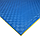 Мат татамі 30мм синьо-жовтий з бортиком, IZOLON EVA SPORT 100х100х3см, фото 3