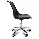 Офісне крісло ергономічне для роботи за комп’ютером B-487 ортопедичне комп’ютерне крісло для дому та офісу чорний, фото 5