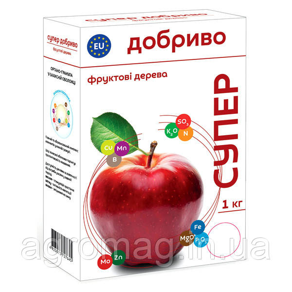 Добриво СУПЕР для фруктових дерев 1кг