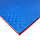 Мат татамі 40мм червоно-синій з бортиком, IZOLON EVA SPORT 100х100х4см, фото 4