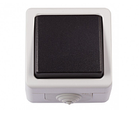 Вимикач LUXEL Debut 1-кл IP54 6502