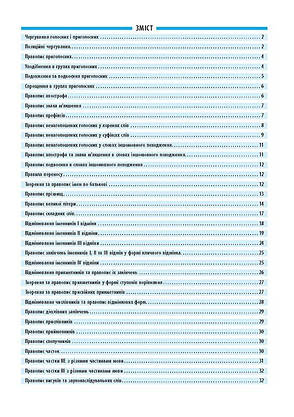 УЛА Довідник у таблицях Укр. мова 7-11 клас, фото 4