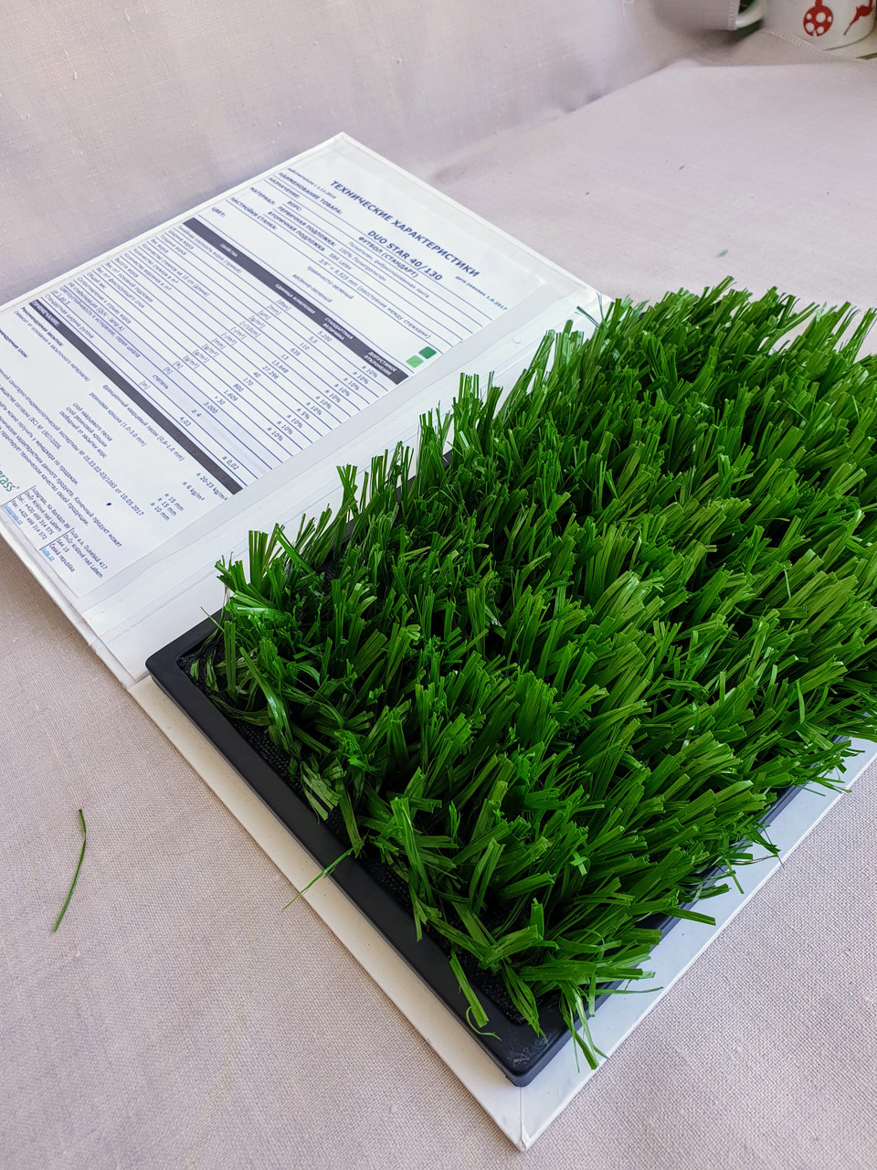 Футбольна штучна трава Jutagrass Duo Star 40, 50, 60 мм, фото 1