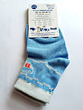 Дитячі демісезонні шкарпетки ХОМА ЖИТОМИР р. 10-12 ГЕРБ - голубий / шкарпетки весна-осінь, фото 2