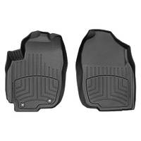 Передние коврики Toyota RAV4 2013-18 с бортиком, черные WeatherTech 445101IM