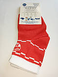 Дитячі демісезонні шкарпетки ХОМА ЖИТОМИР р. 10-12 ГЕРБ - червоний / шкарпетки весна-осінь, фото 2
