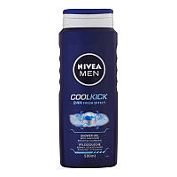 Гель для душу чоловічий Nivea "Cool Kick" (500мл.)