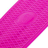 Пенні борд Penny Board круїзер пластиковий зі світними колесами 22" FISH SK-405-5, фото 3