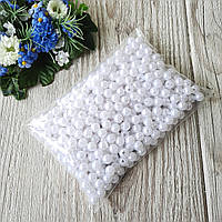 Перли Білий штучний. 8 мм. Вага 100 грамів (приблизно 400 шт.)
