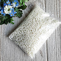 Перли слонова кістка діаметр 0,4 см Вага упаковки 100 г приблизно 3500 шт.