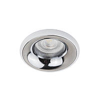 Точечный светильник врезной MJ-Light PRD RING R WH + PRD 3557-2 CH G5.3