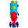 Роликові ковзани дитячі розсувні (розмір 27-34) Zelart YX-0153 синій, фото 7