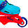 Роликові ковзани дитячі розсувні (розмір 27-34) Zelart YX-0153 синій, фото 8