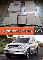 ЕВА коврики Лексус GX 470 2002-2009. Ковры EVA на Lexus GX