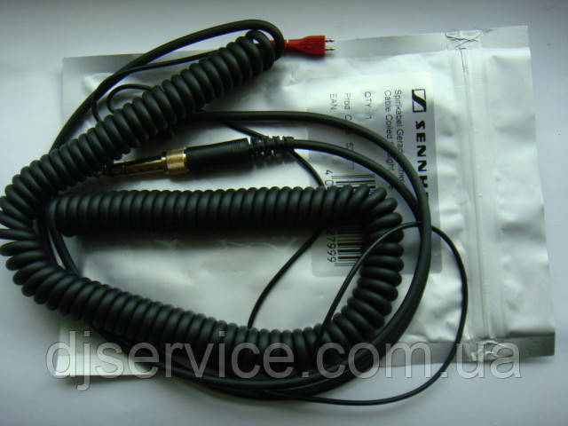 Кабель (шнур кручений) для Sennheiser HD25, HD25-1, HD25-II, HD25-CII HD25 II Steel Cable coiled cable