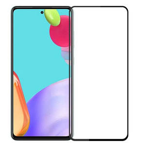 Захисне скло 5D Premium для Samsung A52 / A52 5G / A52S 5G / A53 5G Black, фото 1