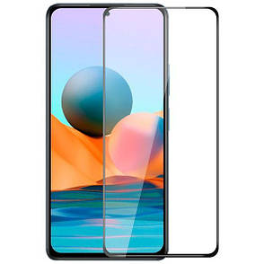 Захисне скло 5D Premium для Xiaomi Redmi Note 10 Pro Black, фото 1