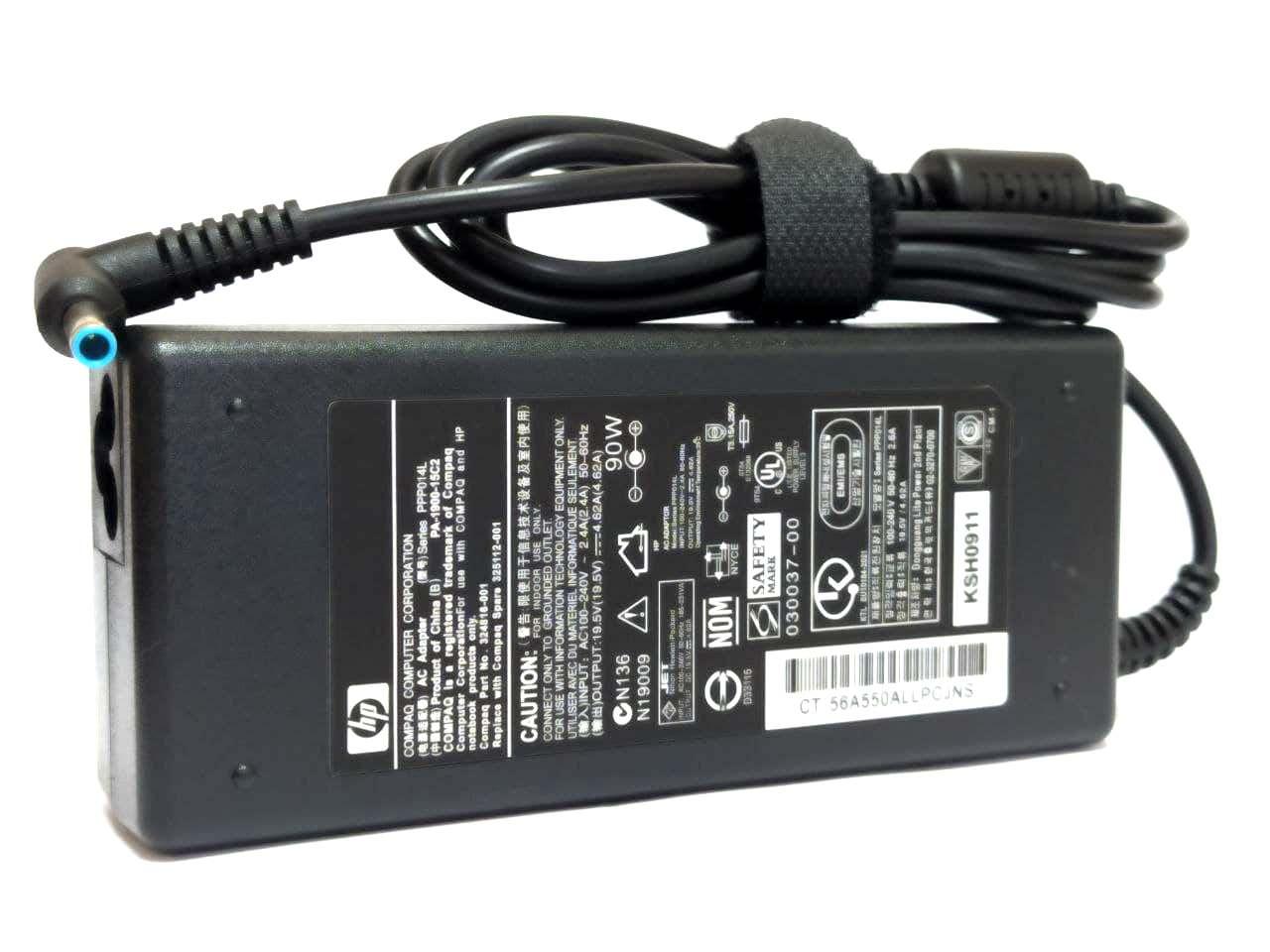 Блок питания для ноутбука HP Pavilion 15-p 90W 19.5V 4.62A 4.5*3.0 blue type - фото 1 - id-p583944685