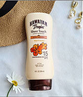 Солнцезащитный лосьон Hawaiian tropic с SPF 15, 236 мл.