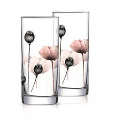 Набір склянок високих LUMINARC Angelique Rose 270мл-6шт Колір прозорий з малюнком 6104q