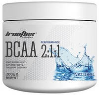 Аминокислоты IronFlex - BCAA 2:1:1 (200 грамм) natural/без вкуса
