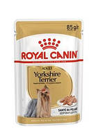Корм Роял Канин Йоркширский Терьер Адалт Royal Canin Yorkshire adult породный для собак соусе 85 г 12 шт 1 уп