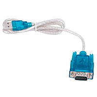 Кабель:USB to RS-232 з перехідником RS-232 (9 pin), Blister